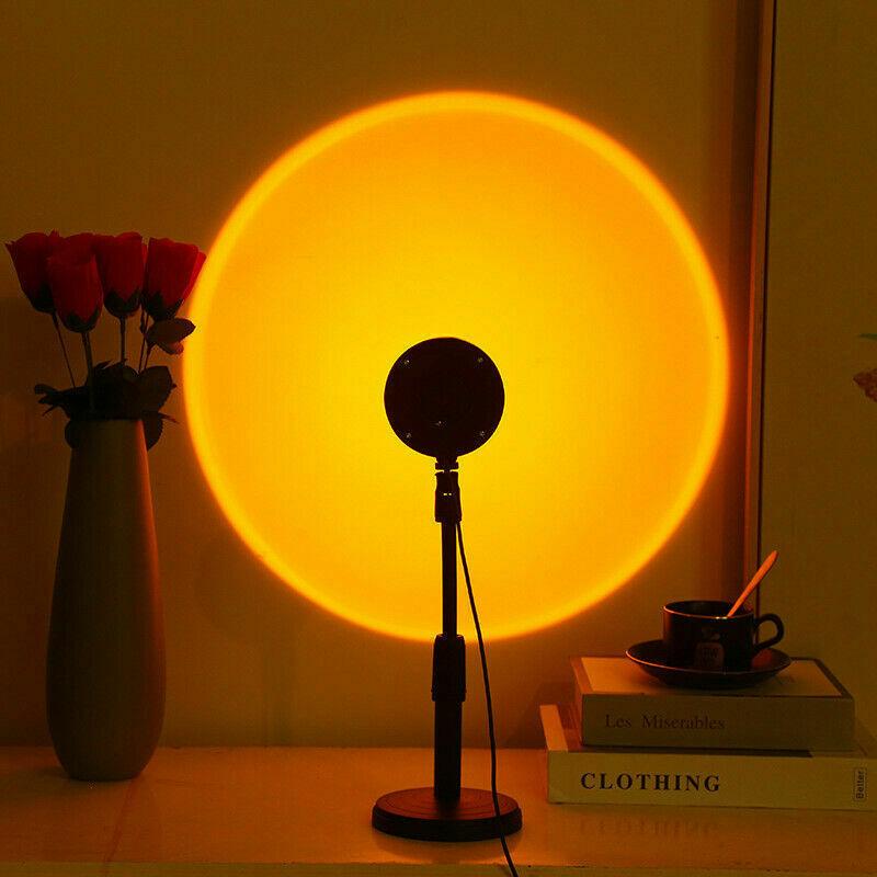 Remote Control RGB Sunset Lamp Projector 16 Colors Changing RGB | Mobile Photography Backgrounds Accessories Lighting Kit Wallpaper