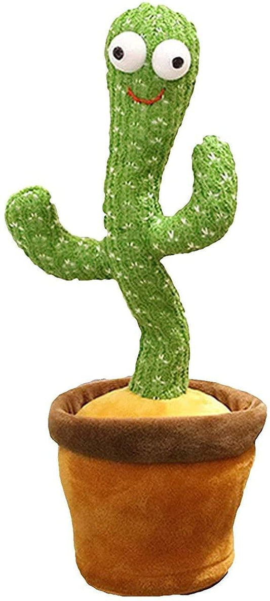 Dancing Cactus Toys for Kids Educational Plush Baby Toy Talking & Singing Electronic Pets for 6 to 12 Months Toddler Repeats What You Say Voice Recorder Musical Toys with 120 Songs