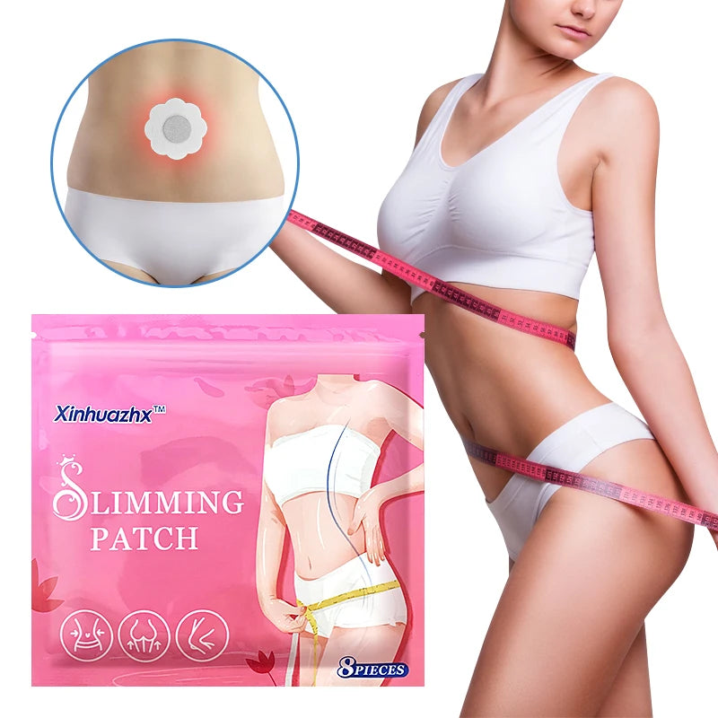 8/16PCS Slimming Patches Fast Fat Burning Weight Loss Product Natural Herbal Navel Sticker Shaping Waist Slimming For Men&Women