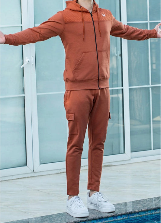 unisex Cargo Fleece Tracksuit