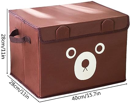 Panda Design Folding Storage Bins Quilt Basket Kid Toys Organizer Storage Boxes Cabinet Wardrobe Storage Bags 1 Piece