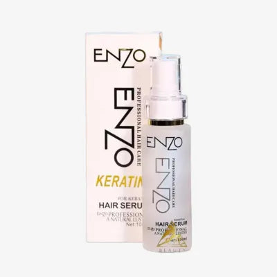 ENZO Keratin Hair Serum- For Frizzy & Dry Hair- Deep Nourihing Serum for Men and Women- 100 ml