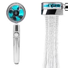 High Pressure Water Saving Shower High-pressure shower head with filter and pause switch Easy Install Handheld Turbocharged Shower Head 360 Degrees Rotating