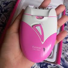 KM-189-A Rechargeable Epilator Threading Machine dual speed women hair clipper Defeatherer