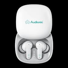 Audionic Airbud 550 Quad MIC ENC Earbuds, Gaming Mode, IPx4 Water Proof TWS Wireless Earbuds With 26 Hour Playtime Bluetooth Ear buds And Headphones