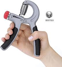 Histro Grip Strength Trainer (Adjustable), Hand Grip Strengthener, Exerciser, Hand Gripper Adjustable Resistance Automatic Counting Non-Slip Hand Grip Strength Trainer Fingers Wrist Forearm Exerciser Workout Gear Home Gym Exercise Equipment Hand