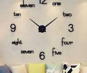 wooden Wall Clock 24 Inches Scale- For beautiful and Modern Looking Rooms-wall clock