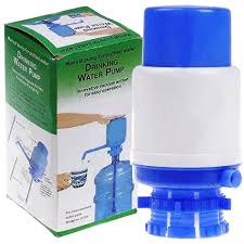 FRAKIN Manual Water Pump Dispenser For 19 liter Water Cans Large - Blue & White