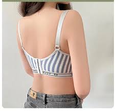 Breast Feeding Maternity Nursing Bra Mothers Stripe Clothing for Pregnant Women Breastfeeding Bra Soutien Gorge Allaitement