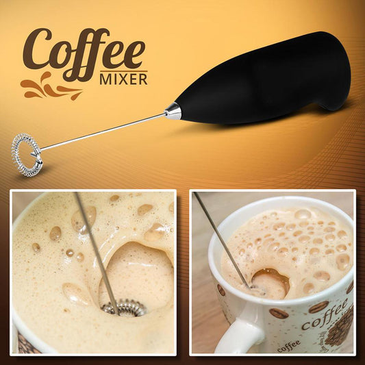 FRAKIN Cell Operated Coffee Beater coffee machine coffee beater electric coffee shake coffee Foam Coffee Beater Coffee Milk Drink Whisk Mixer Handheld coffee beater lassi egg mixer and whisker milk frother