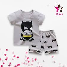 Batman T-shirt And Shorts Pant For kids Baby Boys And Baby Girls Round Neck Short Sleeves Tee Tops Clothes Set's Dresses Outfit Jannat Store