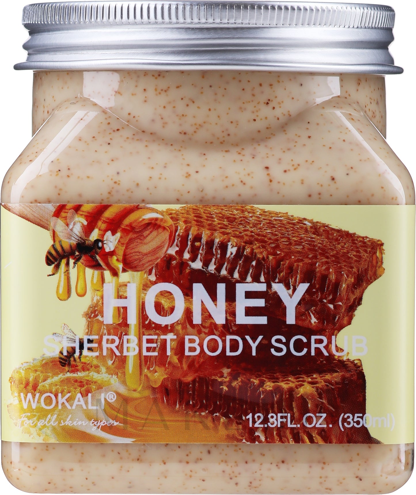 Body Scrub Fruity Exfoliate Body Hand Foot Scrub Deep Cleansing Scrub for Body 350ml